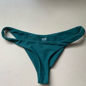ARK SWIMWEAR 
Teal bikini bottom